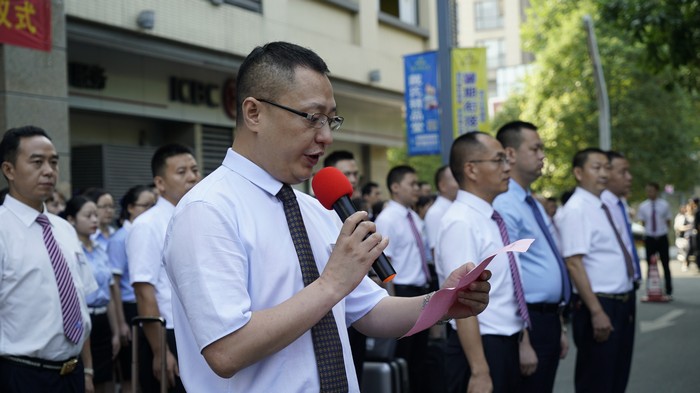 必威Betway中文版举行赴武警西藏总队阿里支队慰问出发仪式（系列报道之一）(图5)