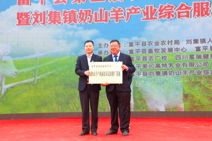 丰收节里助致富 ——星瑞集团连续第四年向陕西富平县进行奶山羊捐赠(图13)